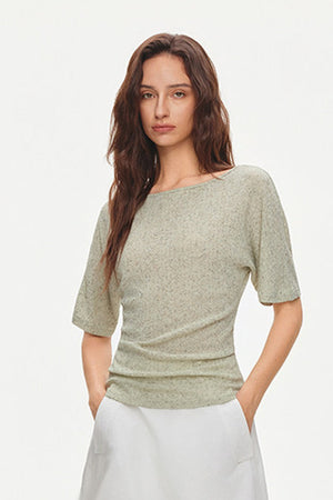 Raglan Batwing Knit Top