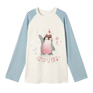 Raglan Striped T-Shirt