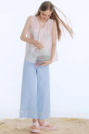 Rainbow Blossom Cami Top