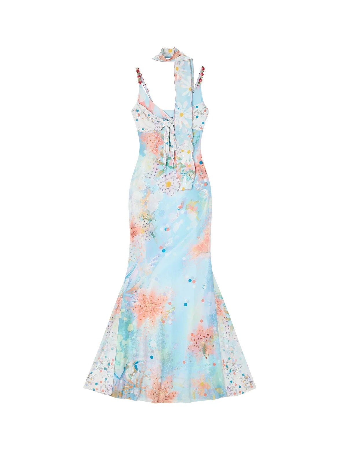 Rampo Resort Printed Dress Set-Up
