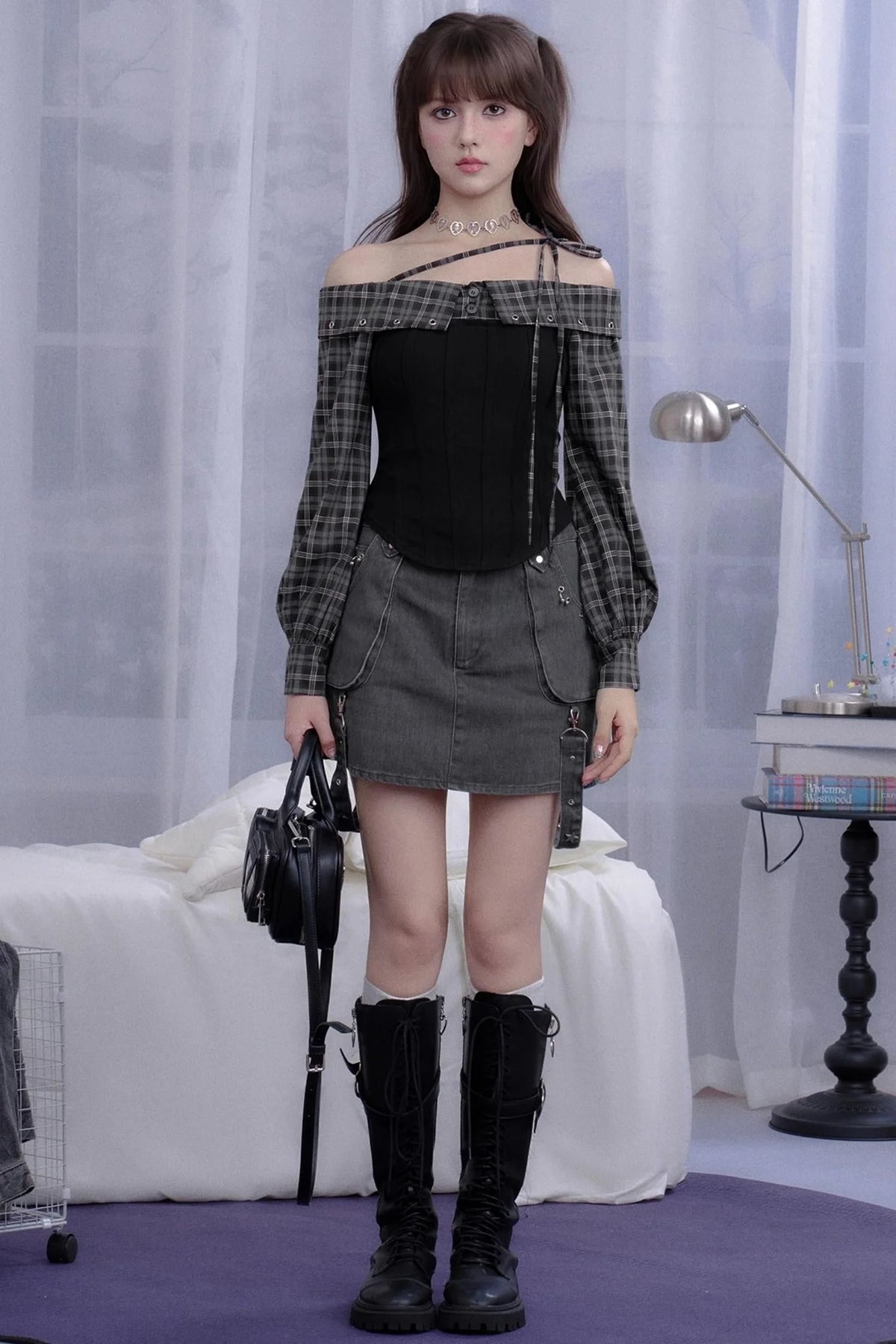 Rebellion One-Shoulder Shirt