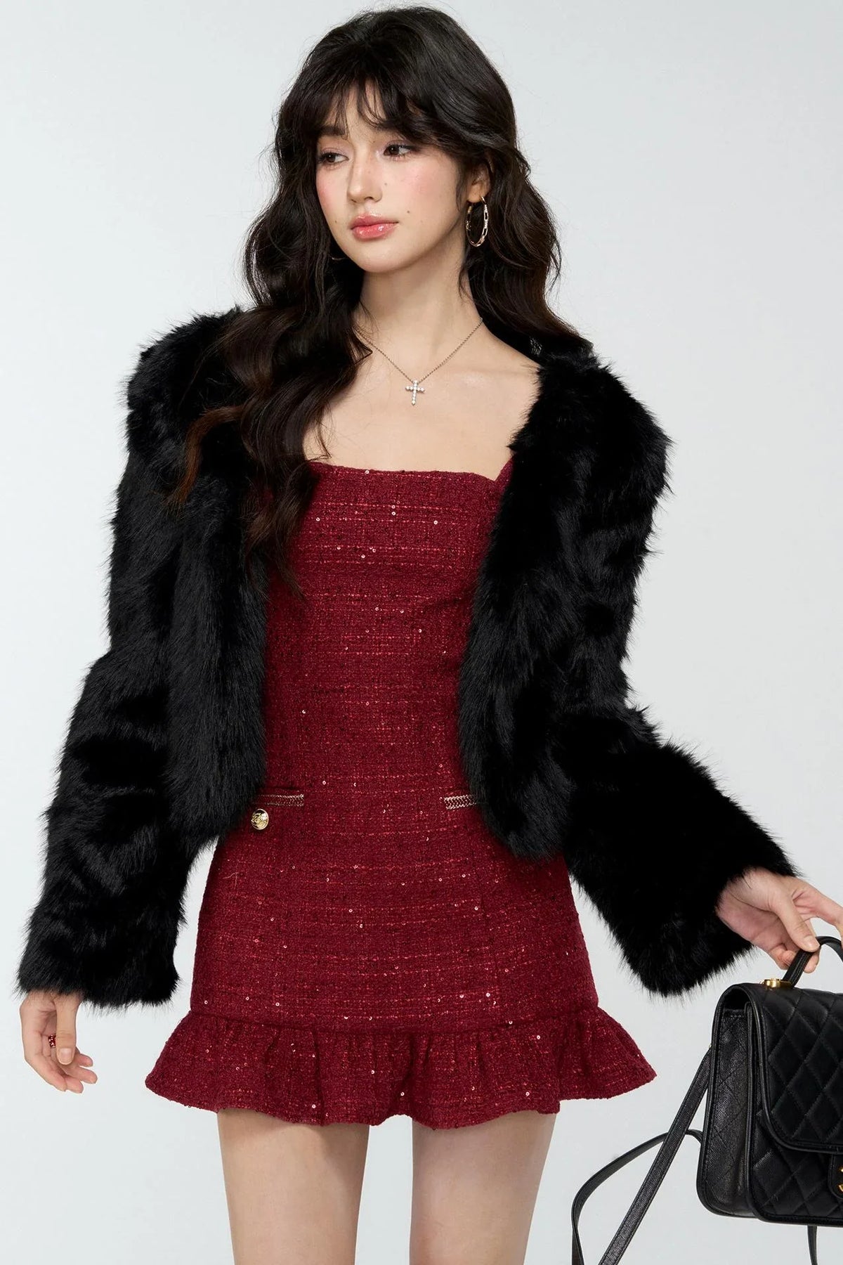 Red Chanel Princess Dress Set-Up