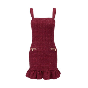Red Chanel Princess Dress Set-Up