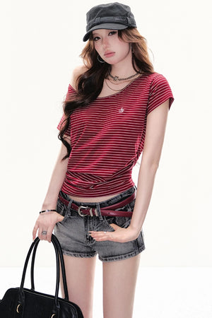 Red Double Belt