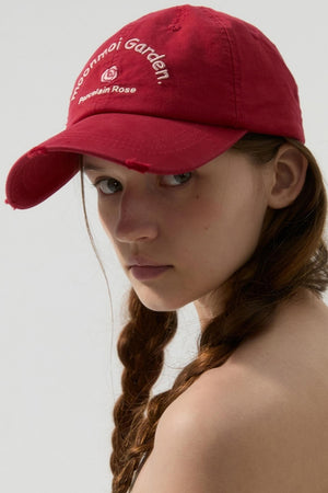 Red Duck Tongue Cap