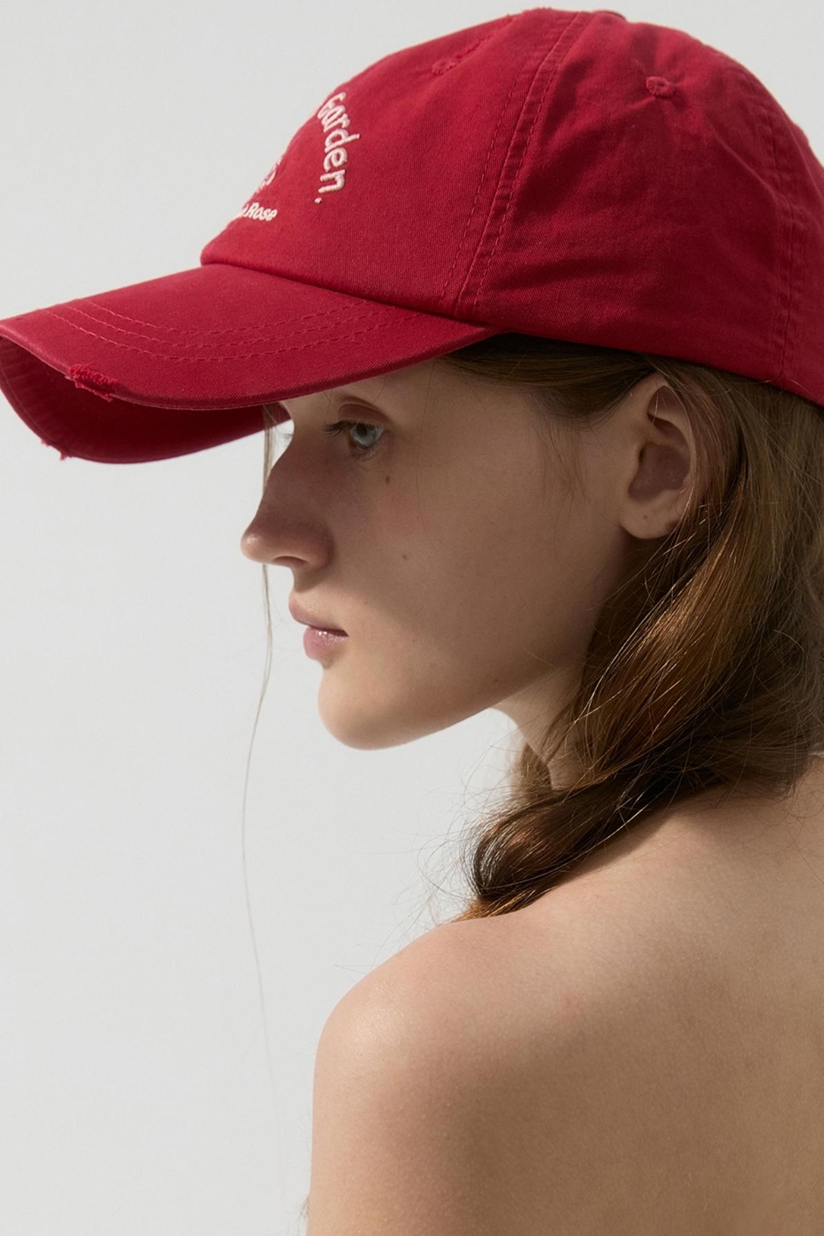 Red Duck Tongue Cap