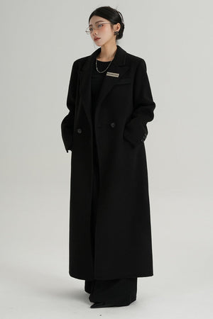 Red Reversible Tweed Coat