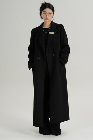 Red Reversible Tweed Coat