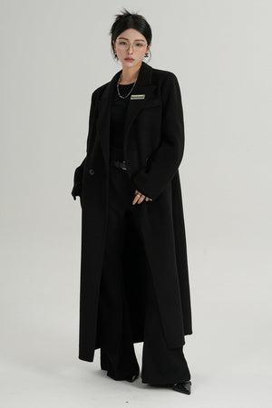 Red Reversible Tweed Coat