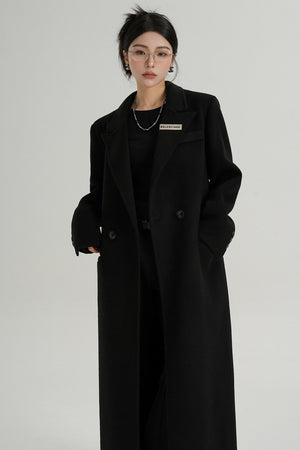 Red Reversible Tweed Coat