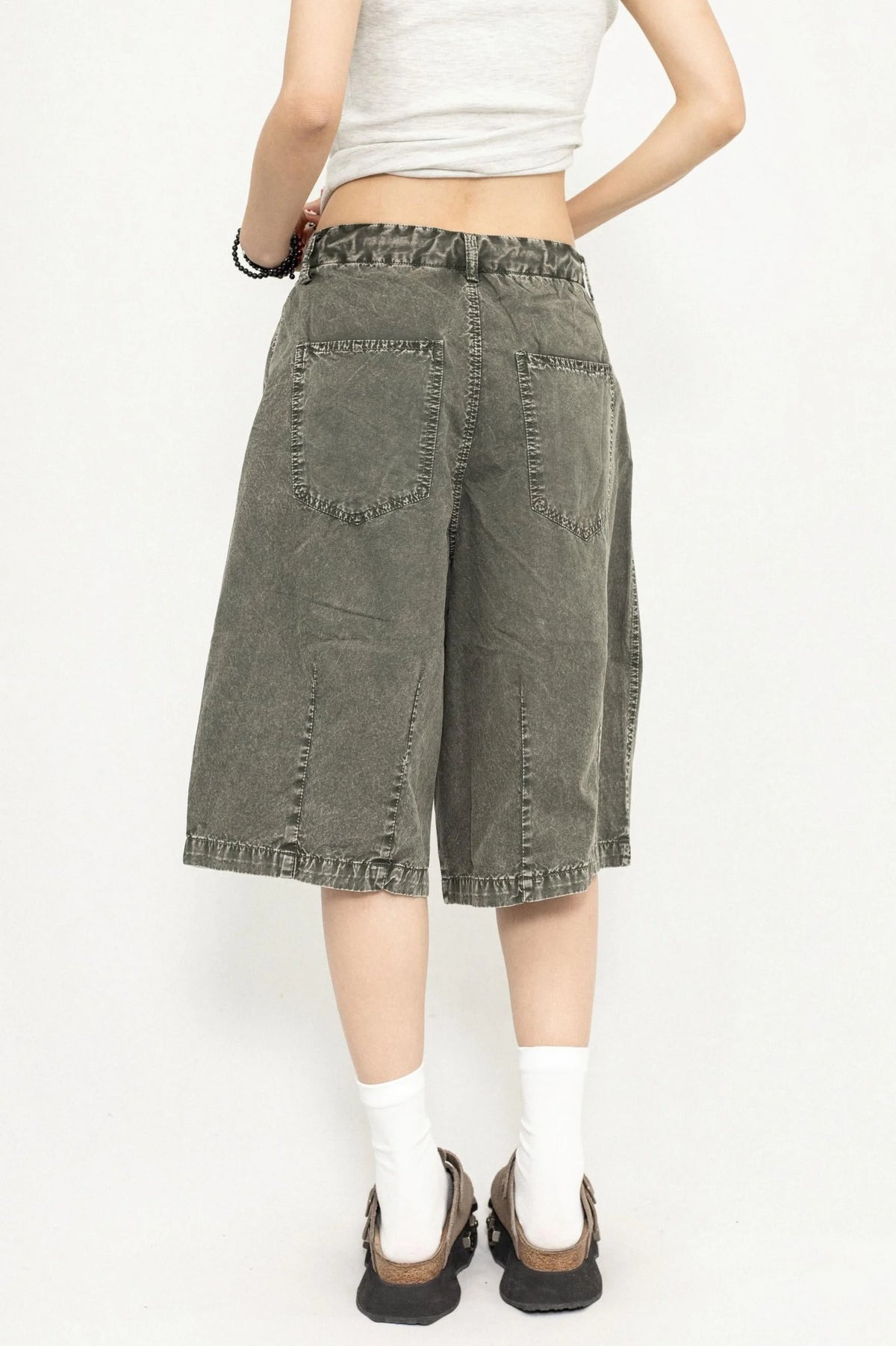 Relax Wide-Leg Shorts