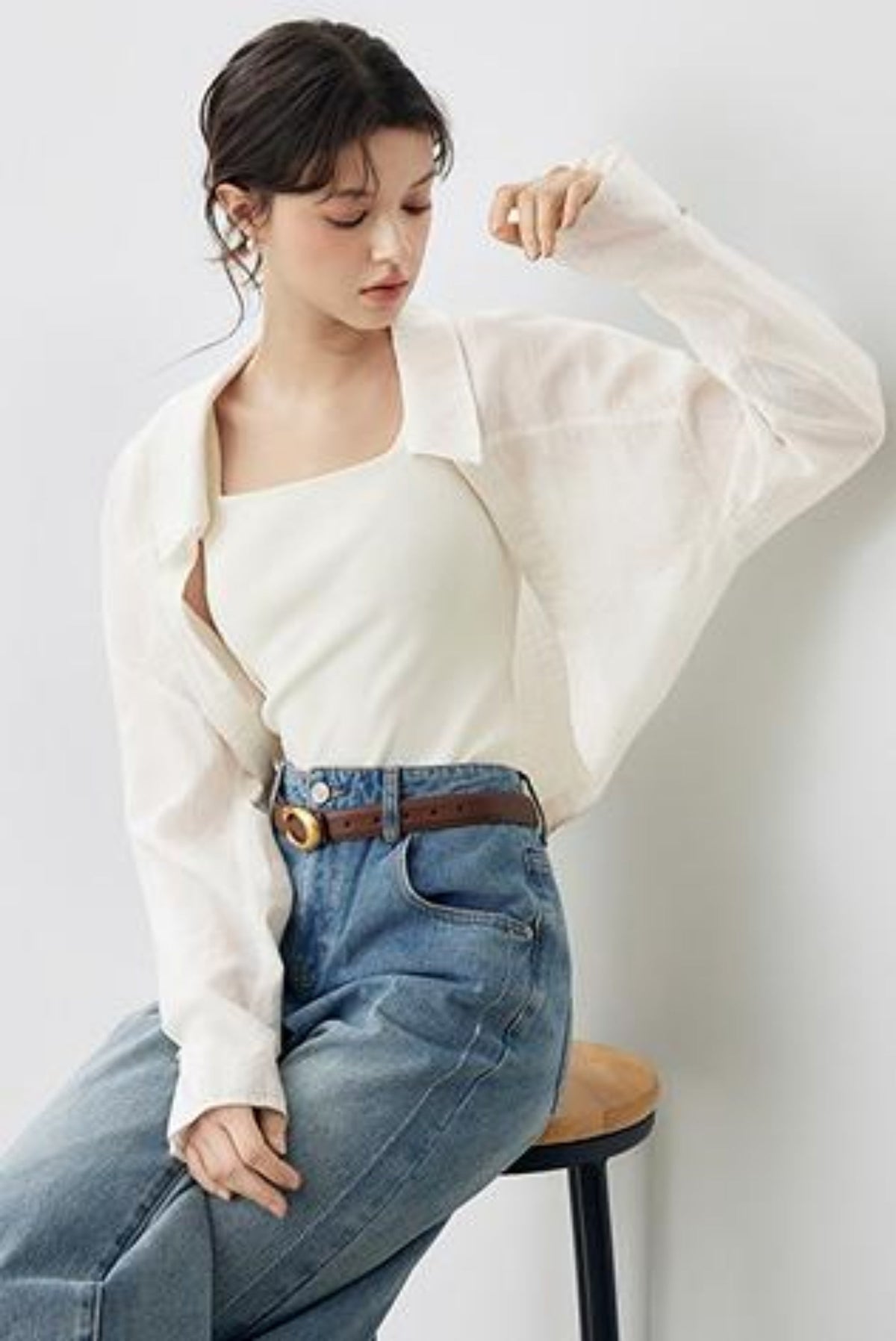 Relaxed Fit Long Shirt