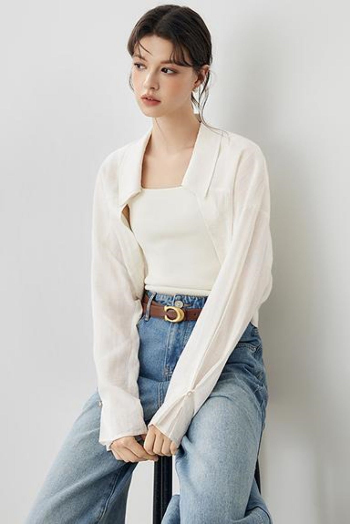 Relaxed Fit Long Shirt