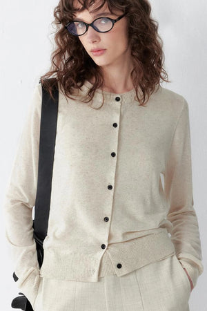 Relaxed Spun-Linen Vest Set-Up