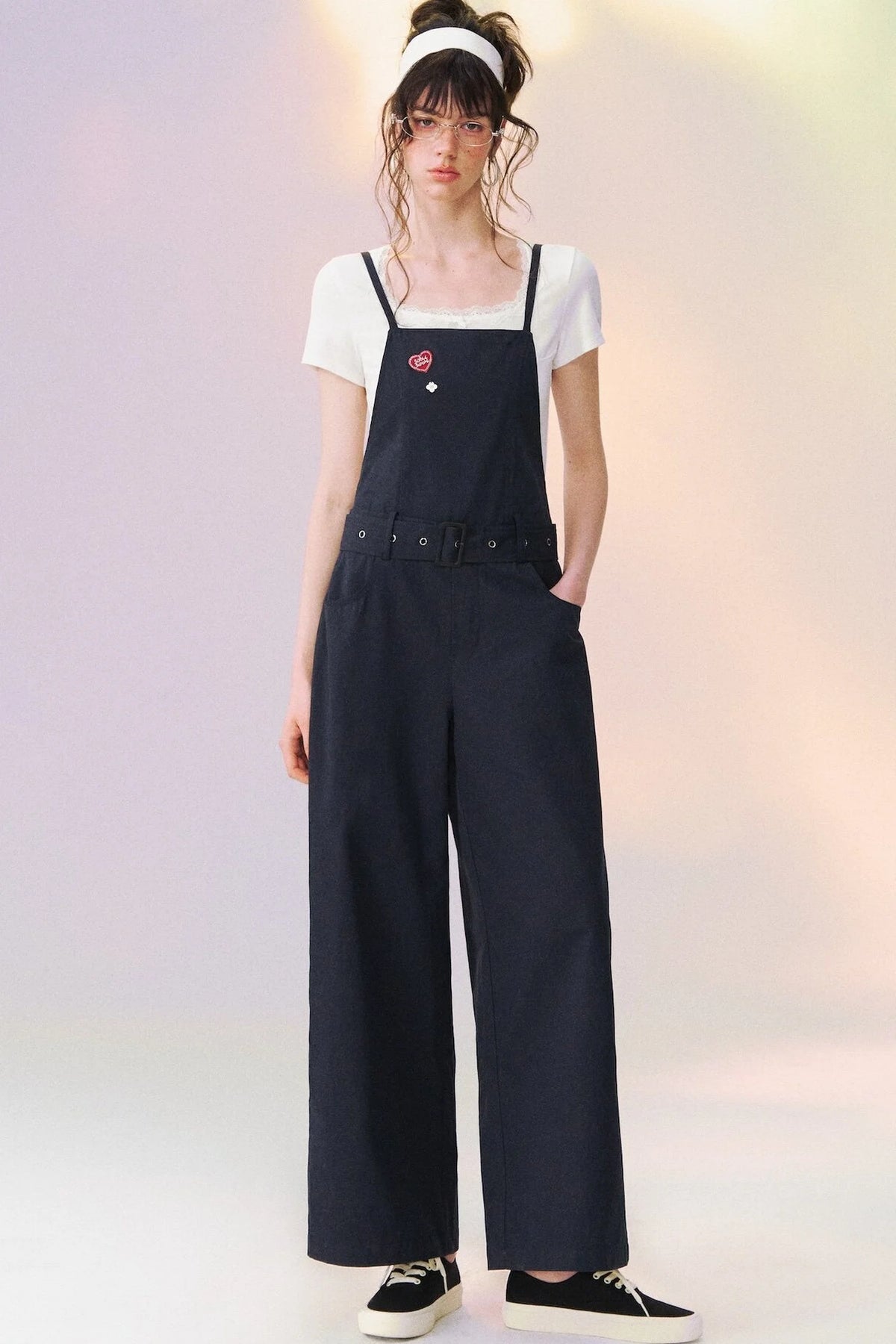 Relaxed Straight-Leg Overalls