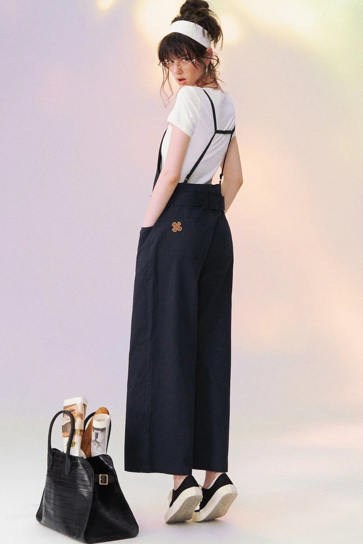 Relaxed Straight-Leg Overalls