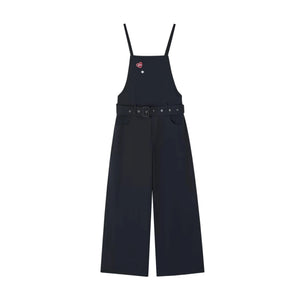 Relaxed Straight-Leg Overalls