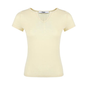 Relaxed V-Neck Summer Top
