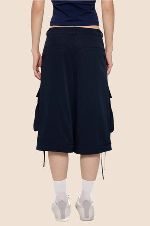 Removable Wide-Leg Slacks