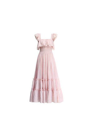 Resort Style Lace Patchwork Dress