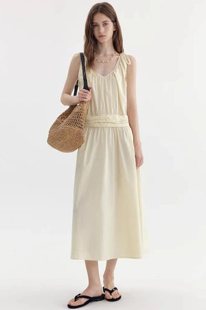 Resort V-Neck Long Dress