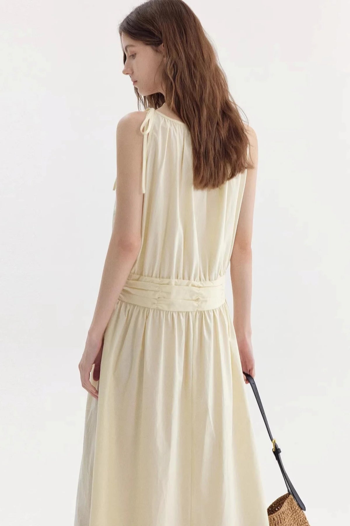 Resort V-Neck Long Dress