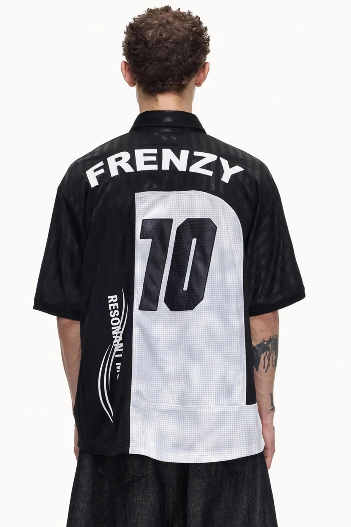 Restructured Jersey Polo T-Shirt