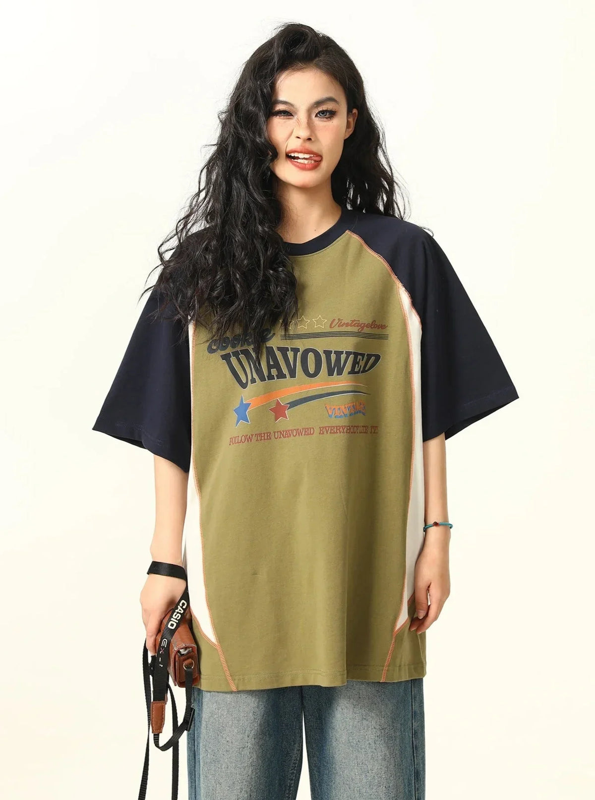 Retro American Stitch T-Shirt