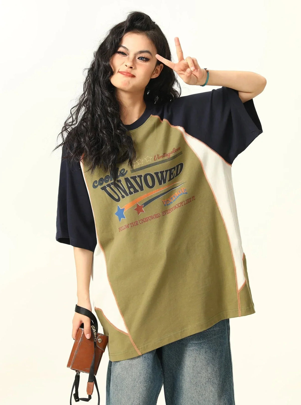 Retro American Stitch T-Shirt