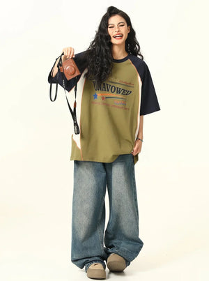 Retro American Stitch T-Shirt