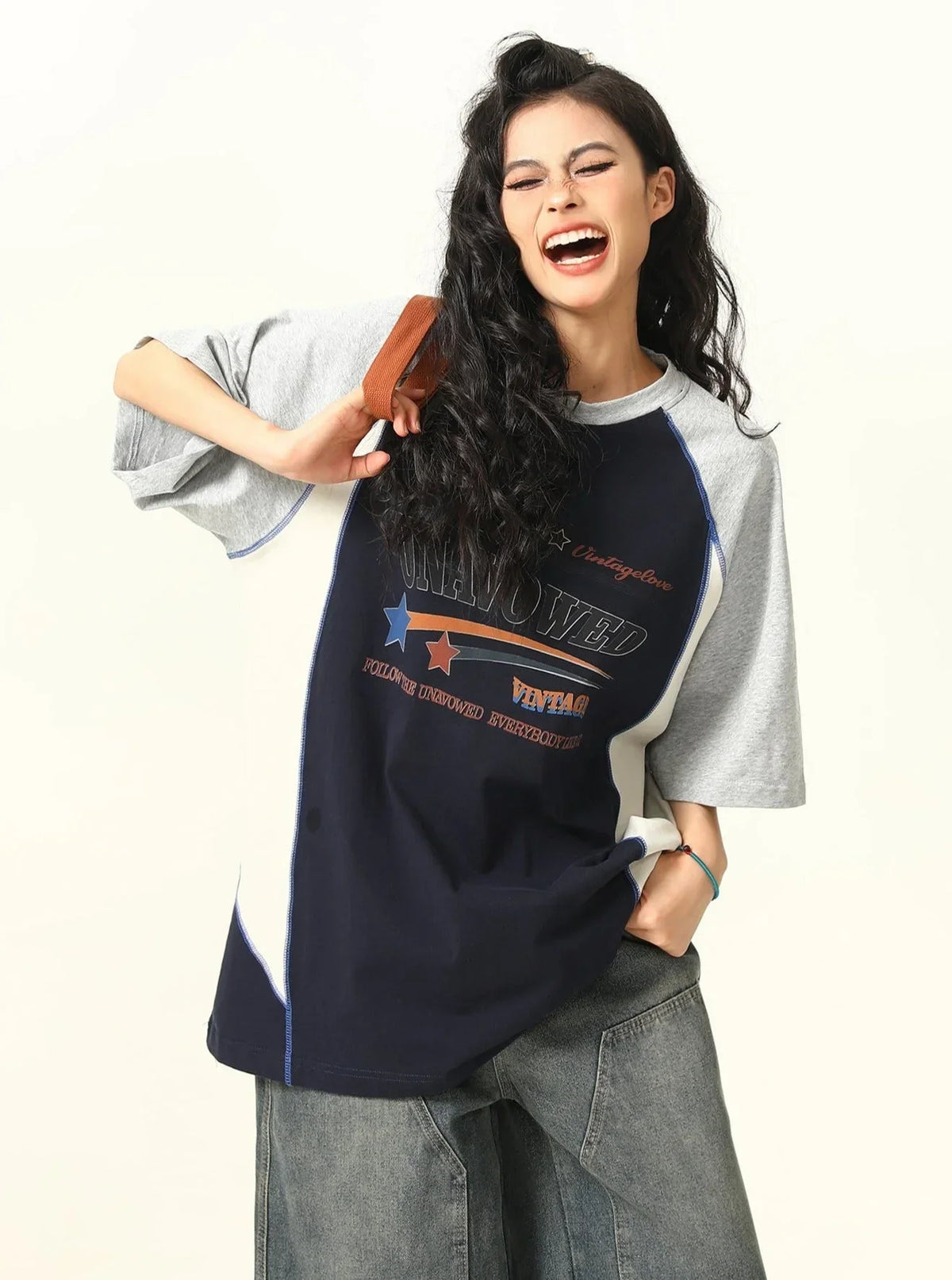 Retro American Stitch T-Shirt