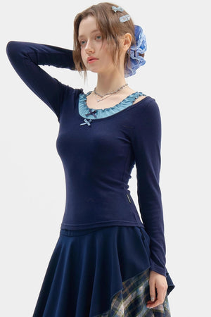 Retro Ballet Bow Shirt