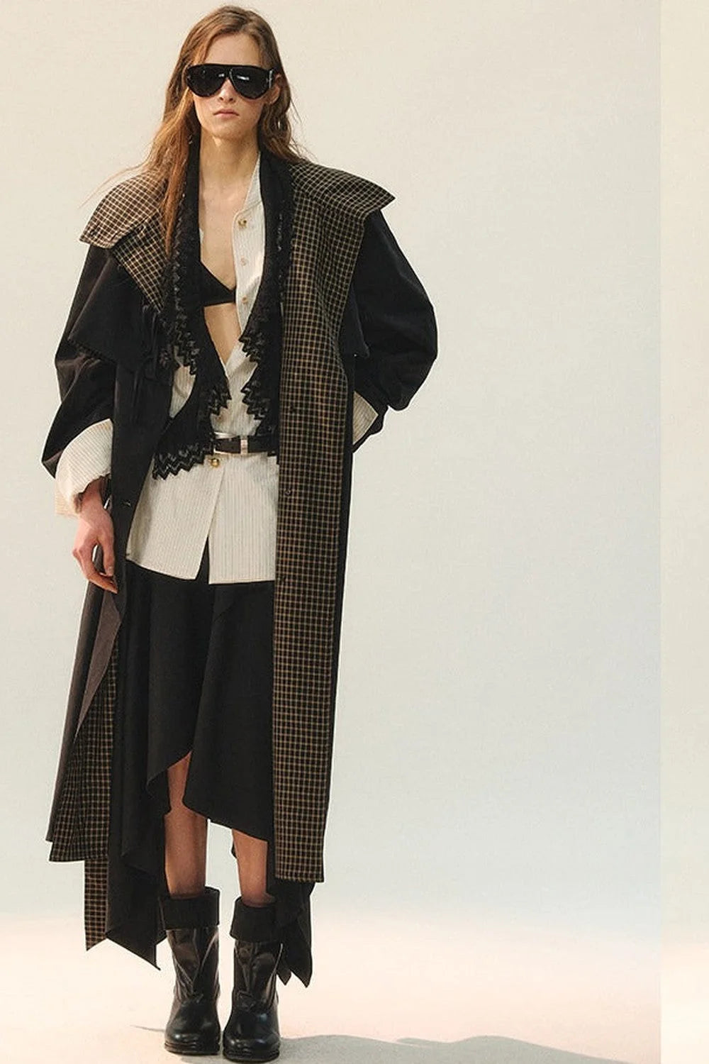 Retro Beaded Vest & Skirt Set-Up