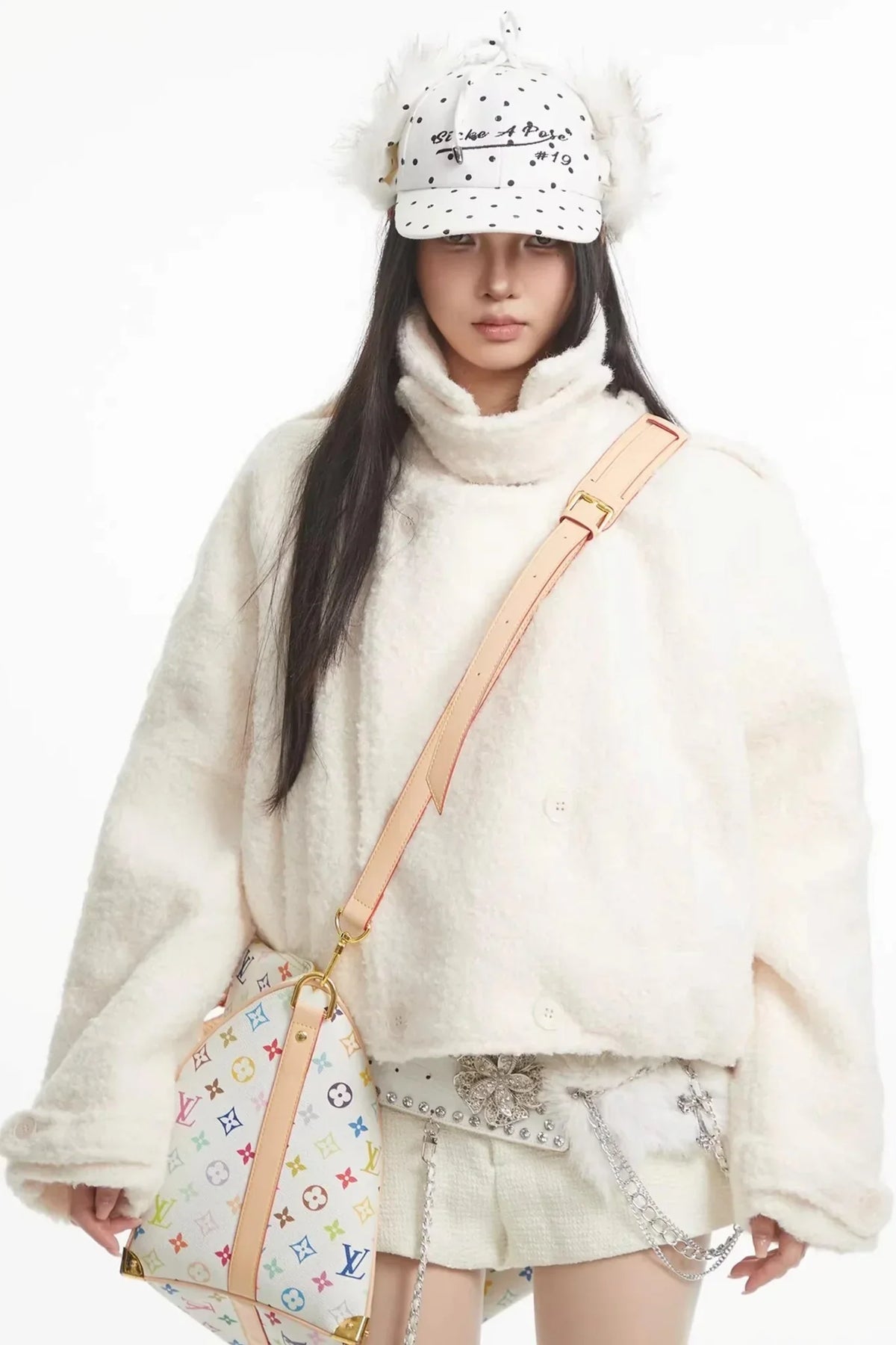 Retro Brown Woolen Coat