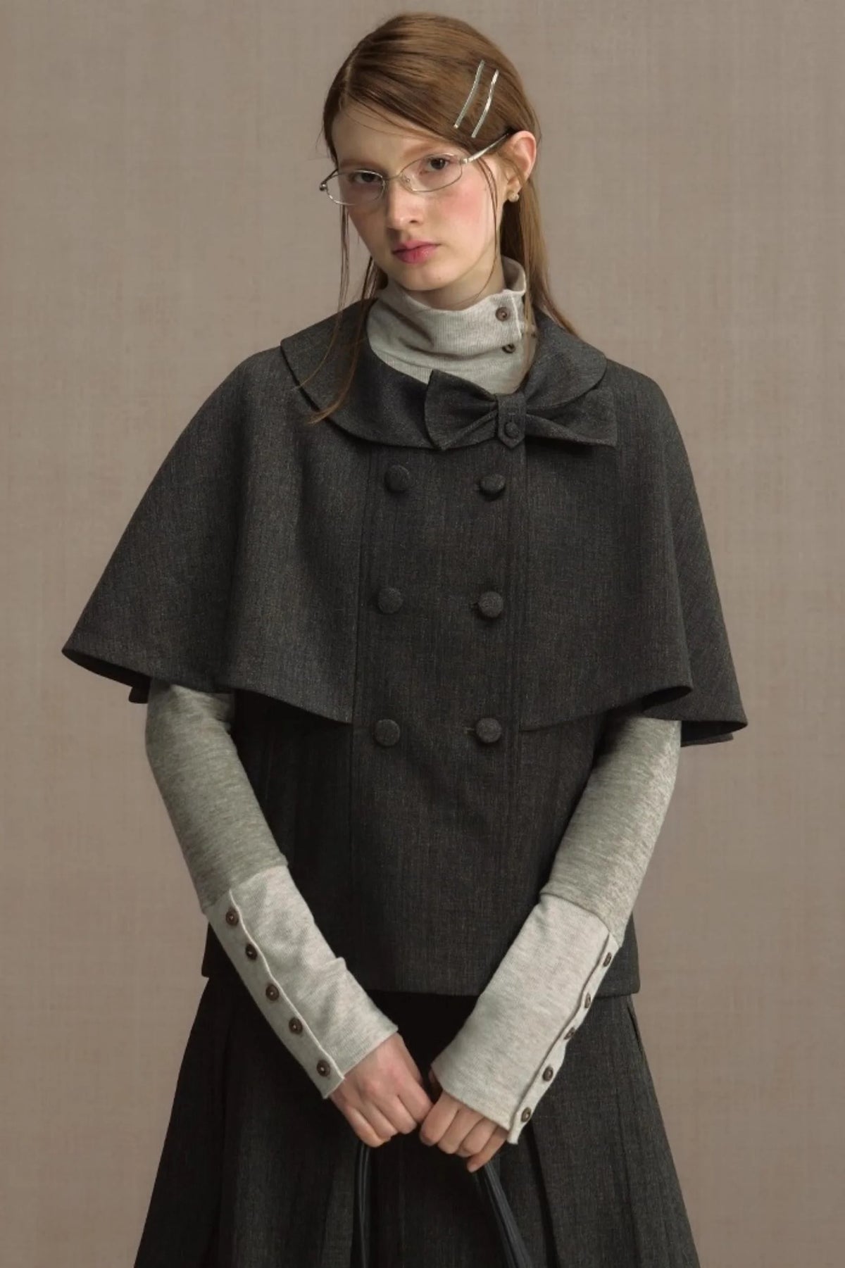 Retro Cape Vest Shawl Jacket Set-Up