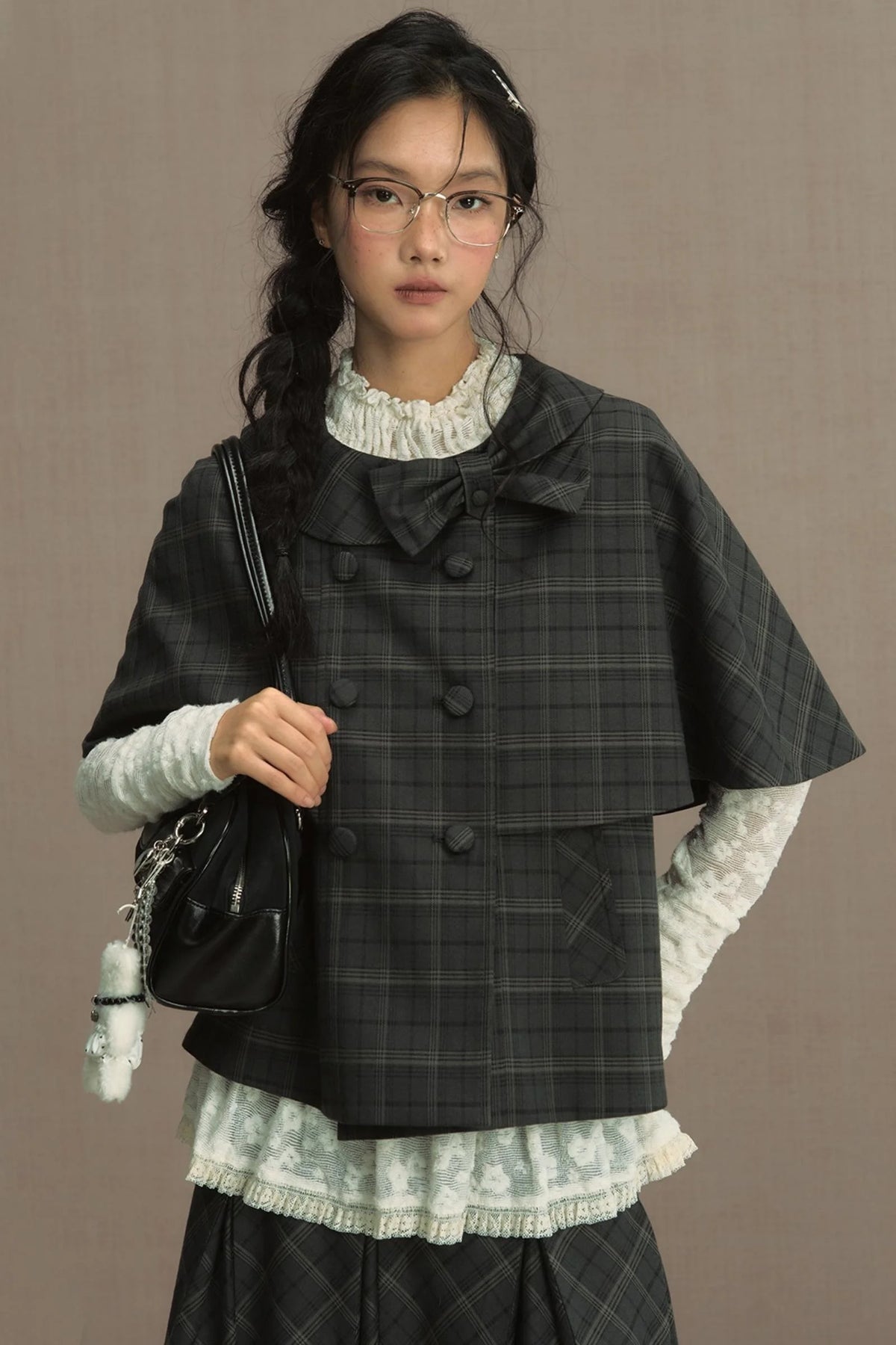 Retro Cape Vest Shawl Jacket Set-Up