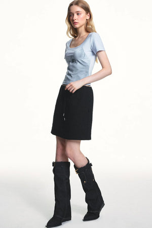 Retro Cat Lyocell Top