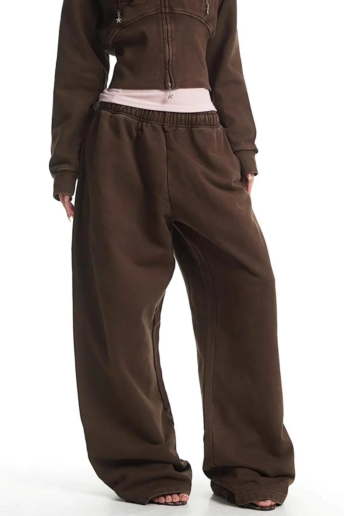 Retro Coffee Hooded Top Set-Up