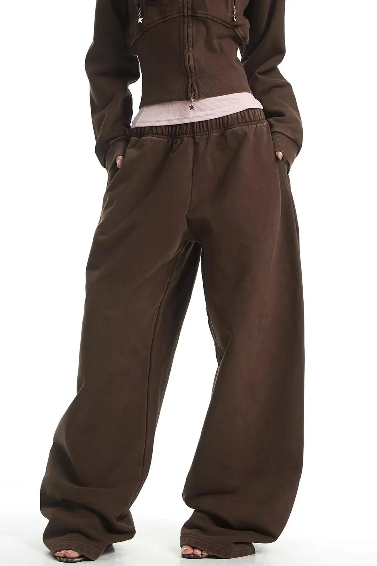 Retro Coffee Hooded Top Set-Up