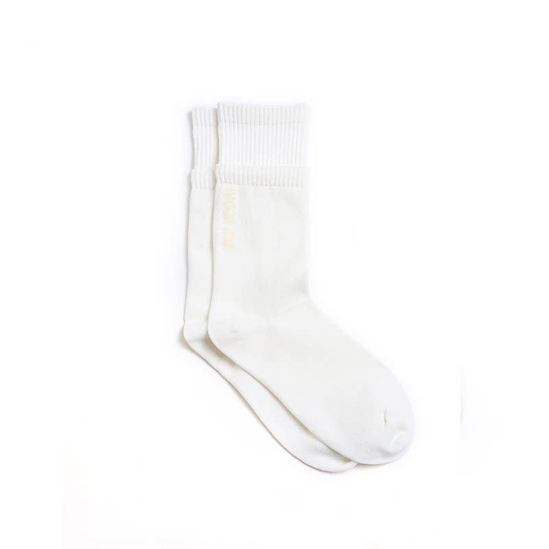 Retro Color-Blocked Stripe Socks