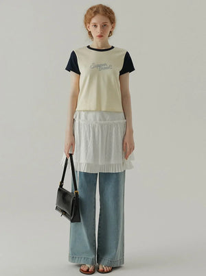Retro Contrast T-Shirt