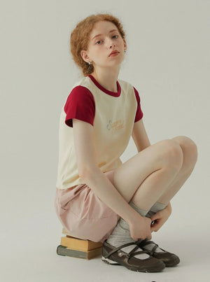Retro Contrast T-Shirt