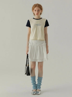 Retro Contrast T-Shirt