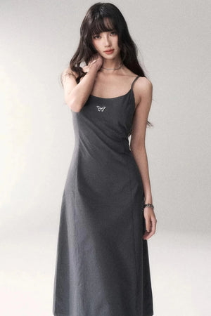 Retro Cotton A-Line Dress