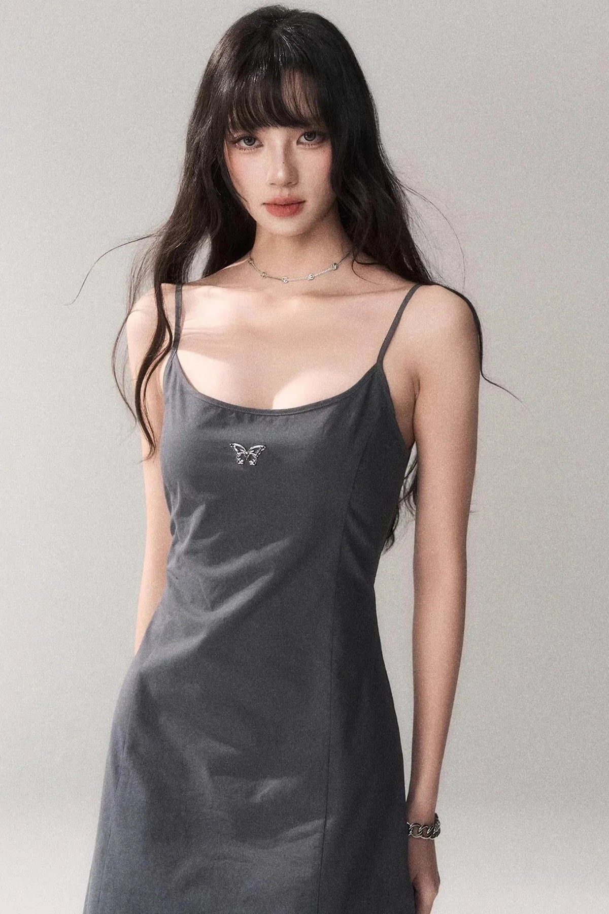 Retro Cotton A-Line Dress