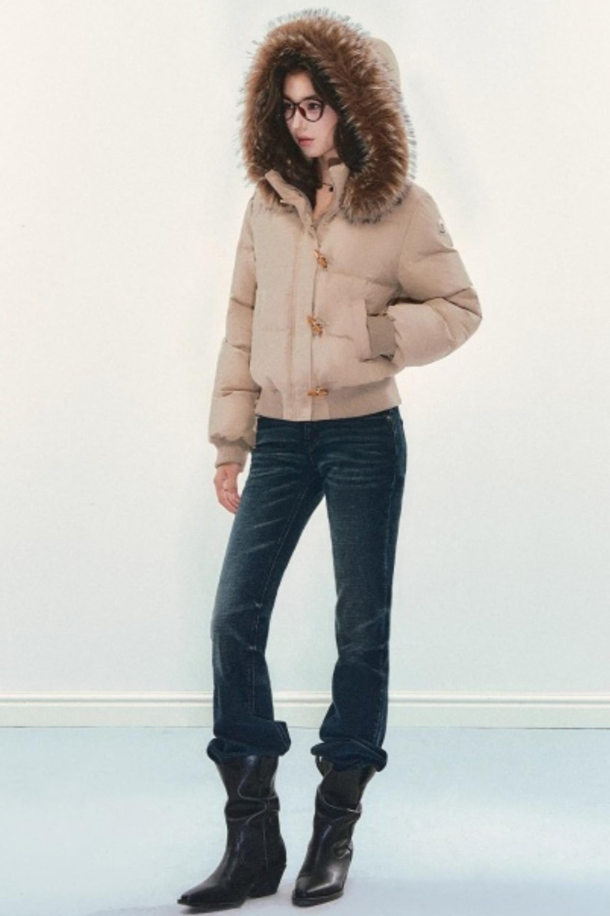 Retro Cotton Fur Collar Jacket