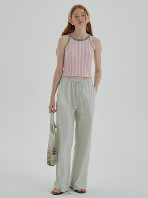 Retro Cut-Out Suspender Top