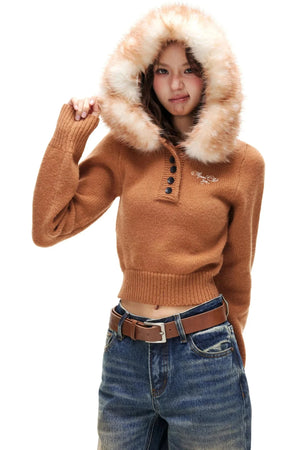 Retro Deer Pattern Sweater
