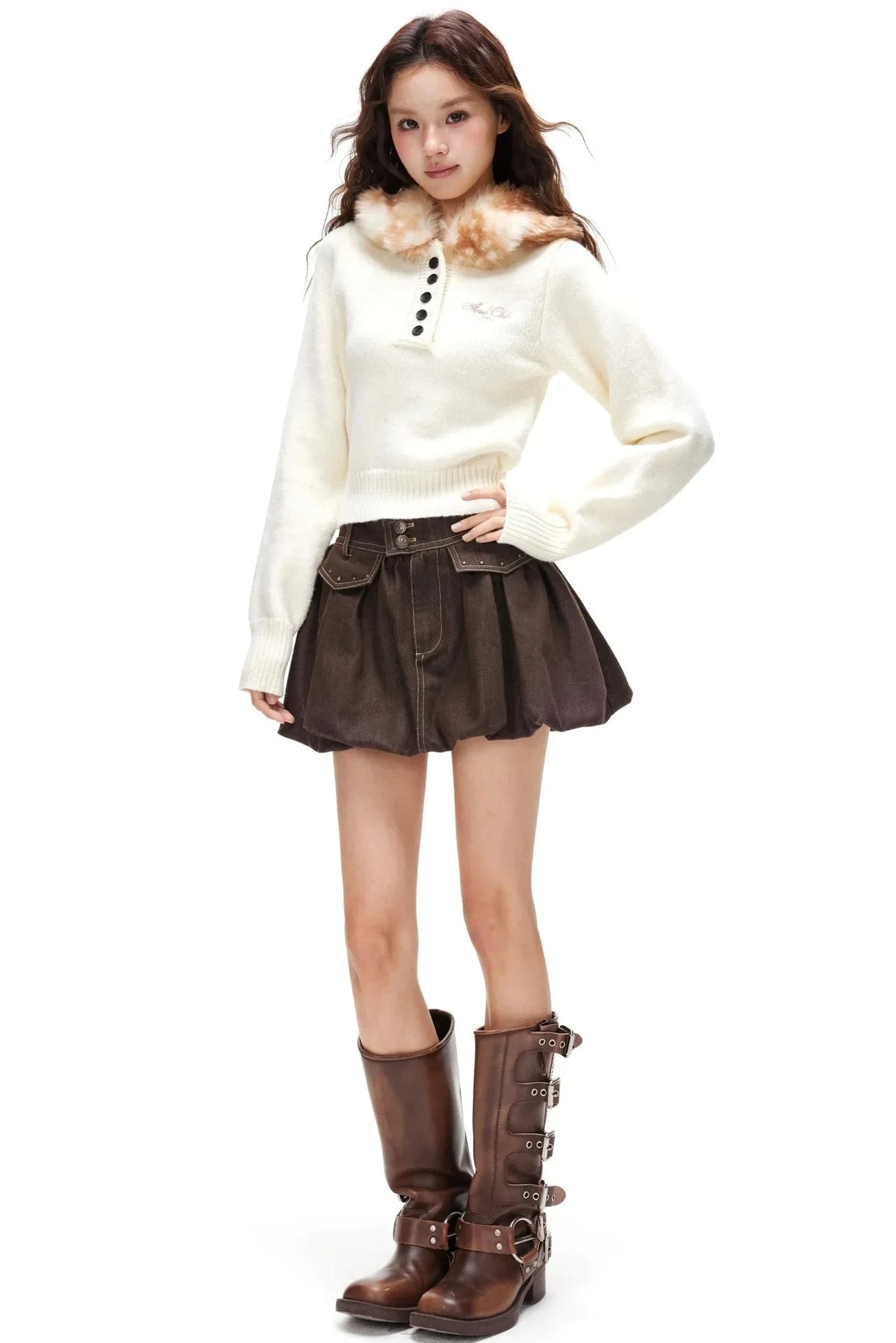 Retro Deer Pattern Sweater