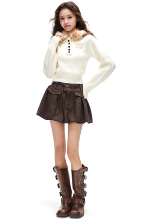 Retro Deer Pattern Sweater